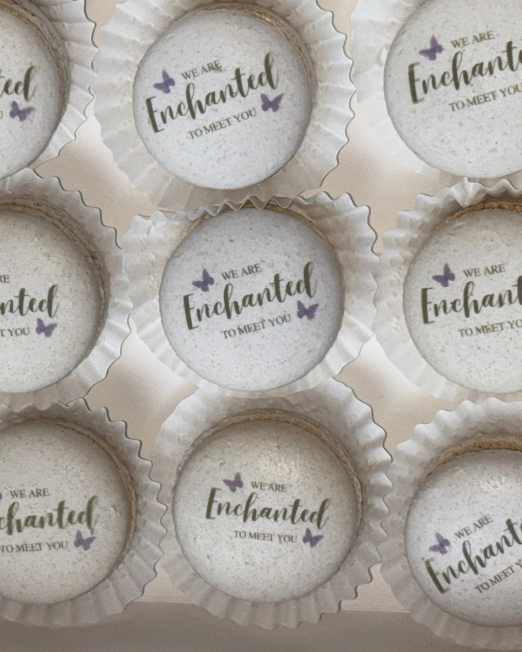 Edible Printed Macarons Dozen