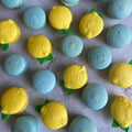 Lemon Shaped Macarons Dozen