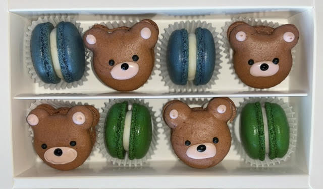 Bear Macarons Dozen