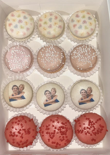 Edible Printed Macarons Dozen