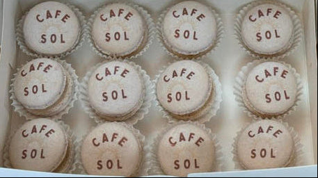 Edible Printed Macarons Dozen