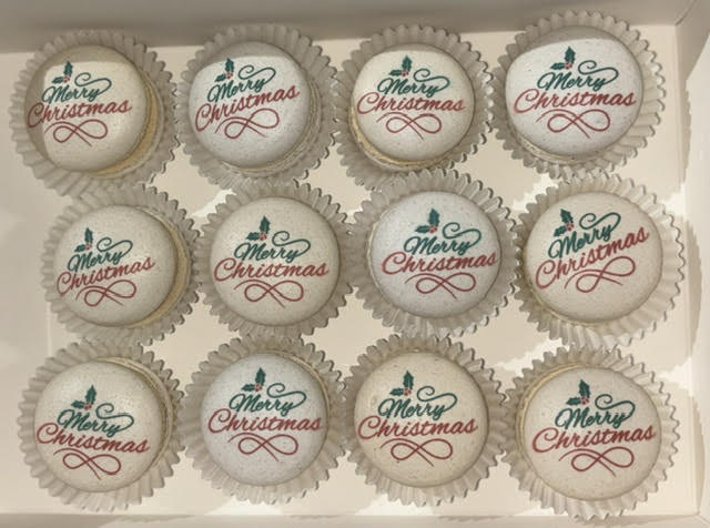 Edible Printed Macarons Dozen